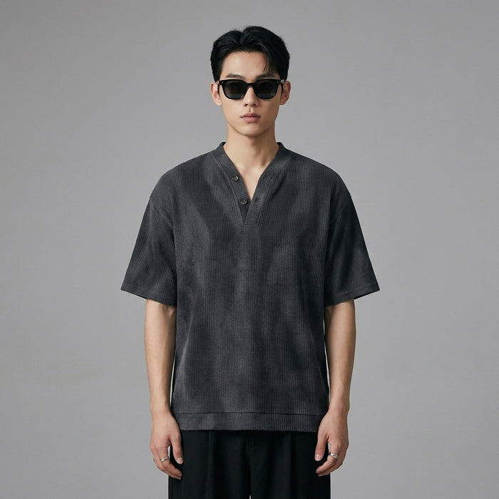 T-shirt tie-dye homme coupe ample streetwear - Koreanxwear - Taille S