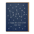 Lucky Stars Dad Greeting Card