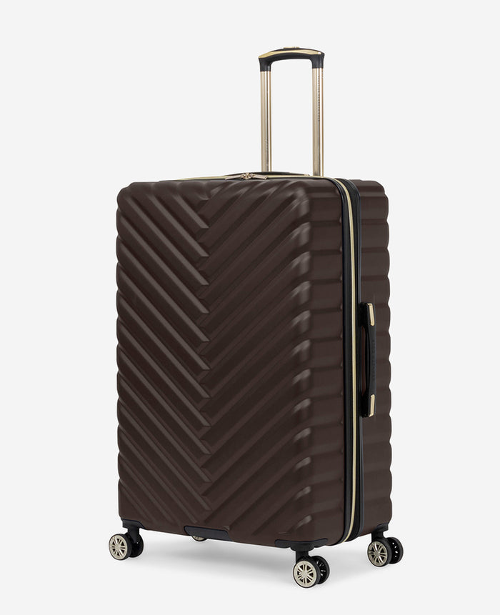 CHOCOLATE BROWN / LARGE CHECKED