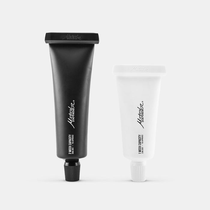 Matador Refillable Toothpaste Tubes 2-Pack