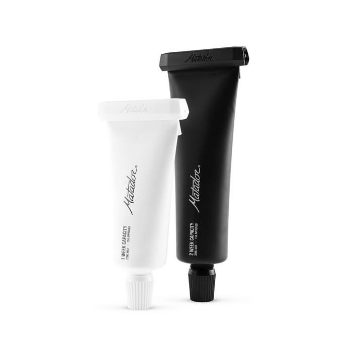 Matador Refillable Toothpaste Tubes 2-Pack