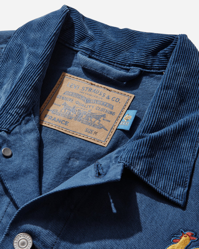 Levi's X Wc Type Iii Trucker Jacket X Blues Coats and Jackets Denim Jackets 006GU 0002