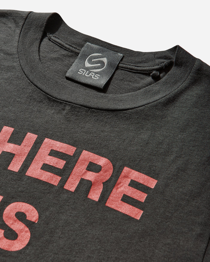 Silas Lightweight Vtg Tee Black T-Shirts Shortsleeve LN-J004A02 BLACK