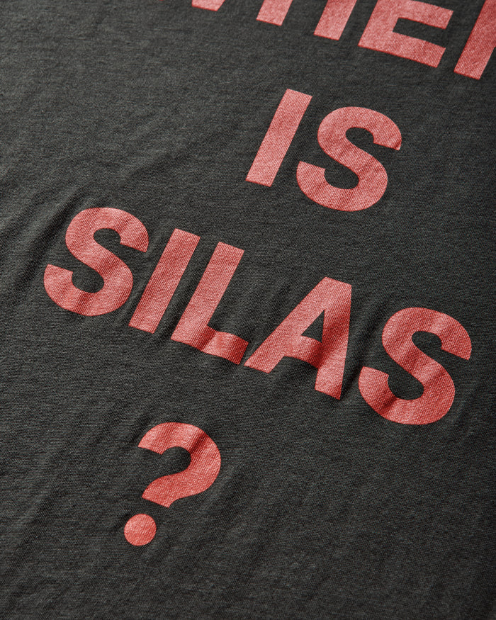 Silas Lightweight Vtg Tee Black T-Shirts Shortsleeve LN-J004A02 BLACK