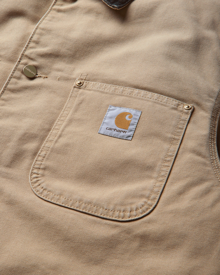 Carhartt WIP Og Chore Coat WIP Dusty H/Tobacco Coats and Jackets Jackets I035613 3WQ4O