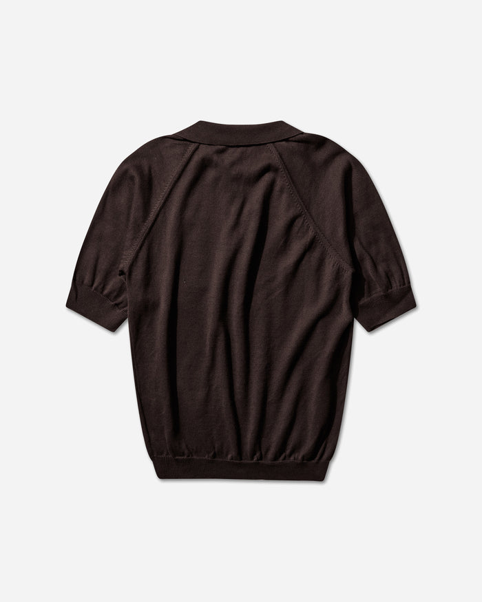 Silas Polo Shirt Brown T-Shirts Polo LN-KN003A01 BROWN