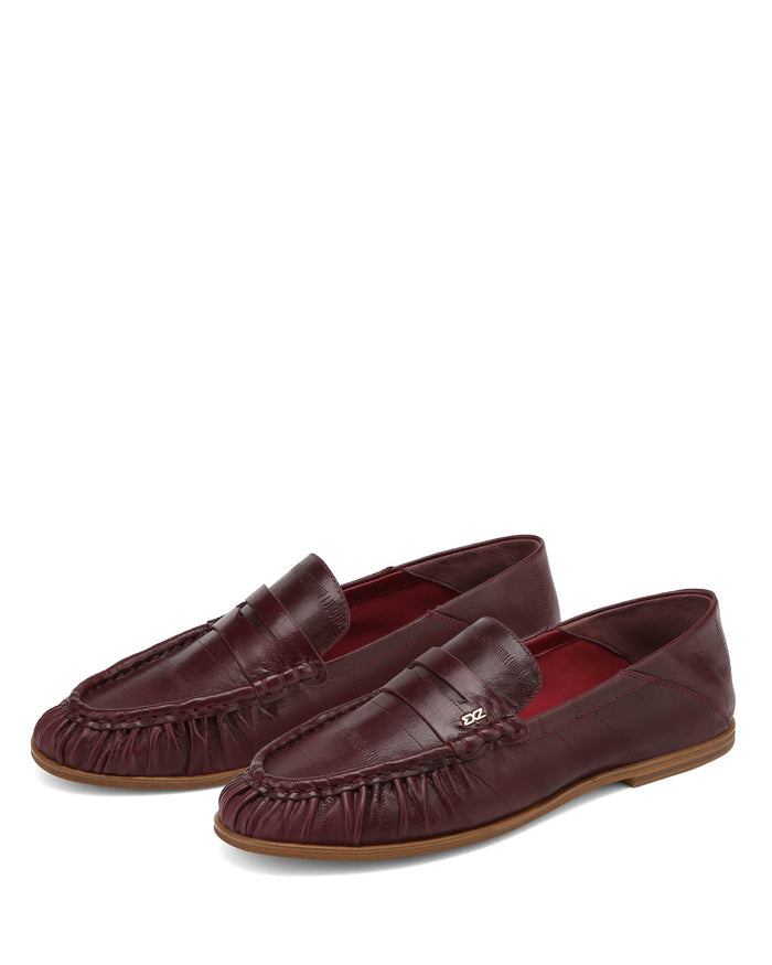 Mica Burgundy Eel