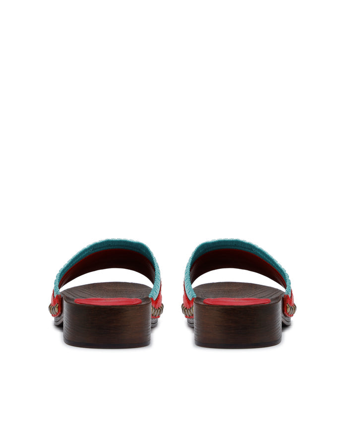 Miri Red/Turquoise Pony