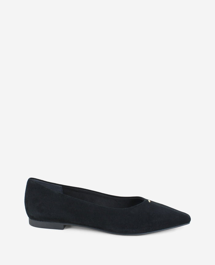 Nala Suede Point Toe Flat
