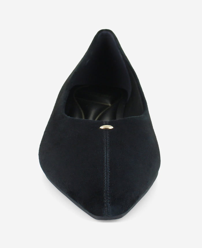 Nala Suede Point Toe Flat