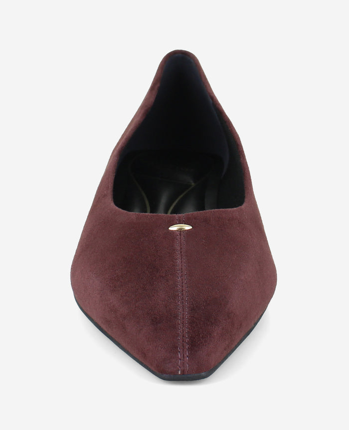 Nala Suede Point Toe Flat
