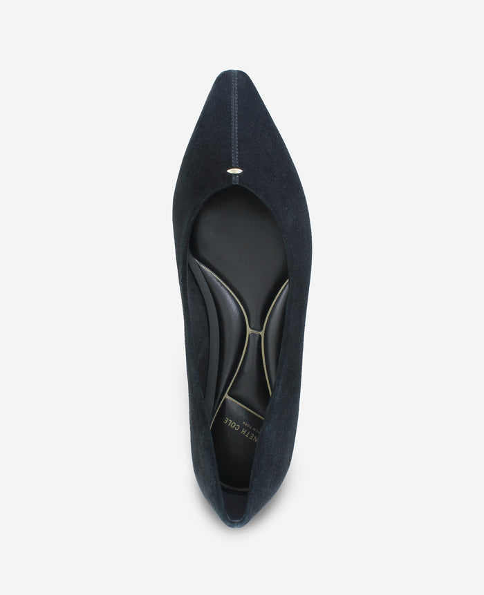 Nala Suede Point Toe Flat