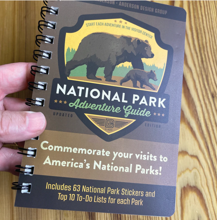 Nathan Anderson Anderson Design Group National Park Adventure Guide Book (2022)