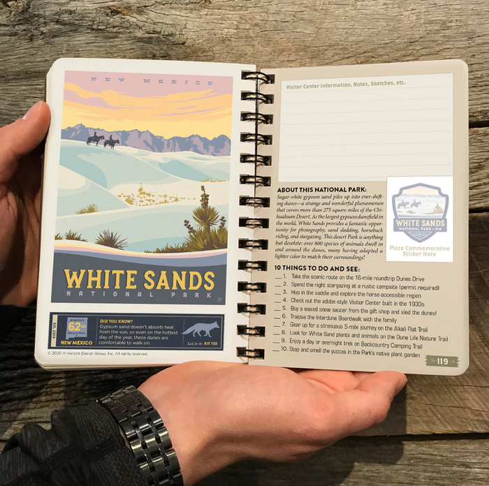 Nathan Anderson Anderson Design Group National Park Adventure Guide Book (2022)