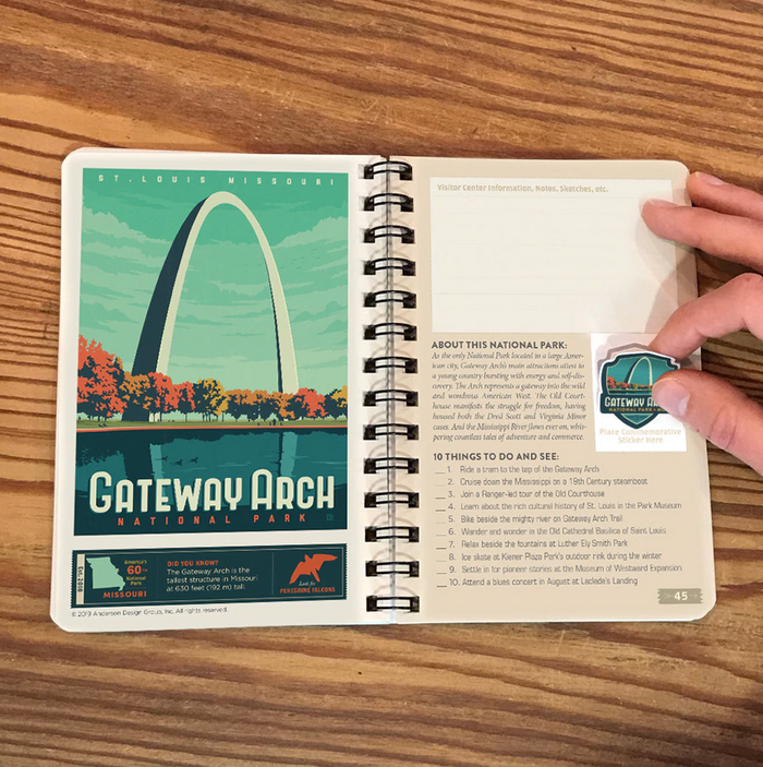 Nathan Anderson Anderson Design Group National Park Adventure Guide Book (2022)