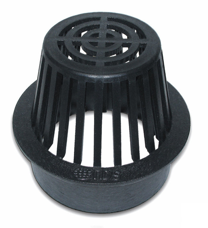 NDS - 90 - 6" Round Atrium Grate, Black