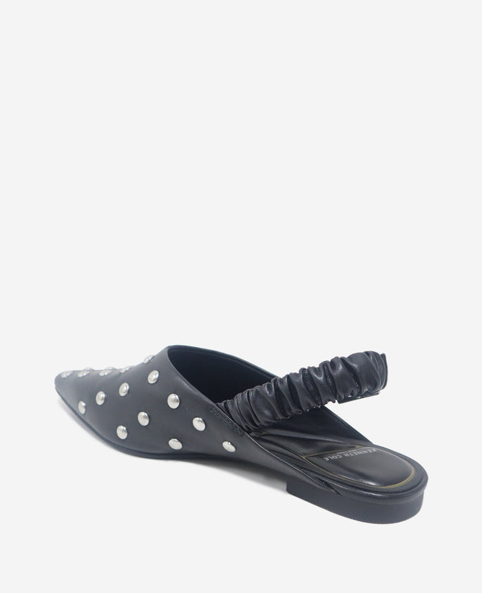 Nicola Studded Leather Slingback Sandal