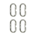 Nite Ize Microlink Carabiner - Stainless 4pk