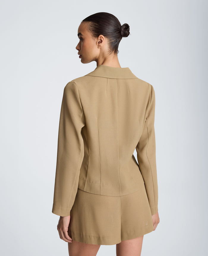 Notch Jacket with Flat Pockets
