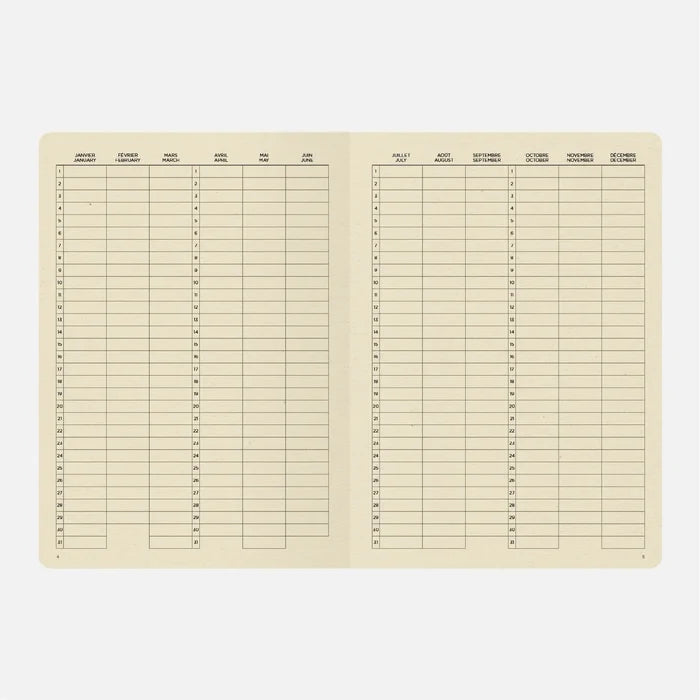 Notebook A5 - Admin Grid