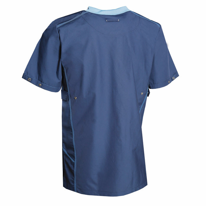 Nybo Navy Unisex Sporty Tunika — slitsar för rörlighet