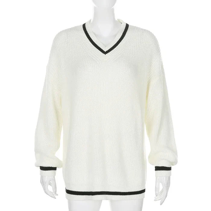 Old Money Striped Sweater