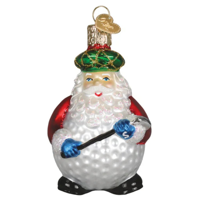 Old World Christmas Ho Ho Hole-in-One Ornament