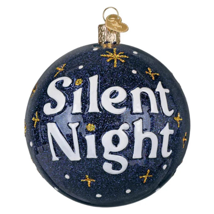 Old World Christmas Silent Night Round Ornament