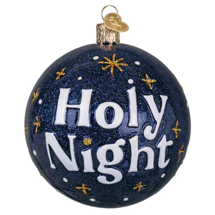 Old World Christmas Silent Night Round Ornament