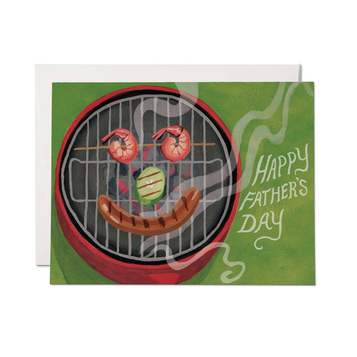 On the Grill Greeting Card