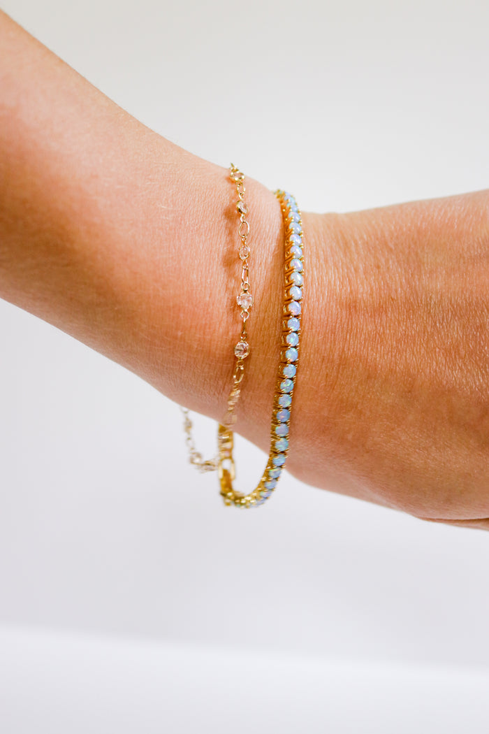 Opalite Tennis Bracelet