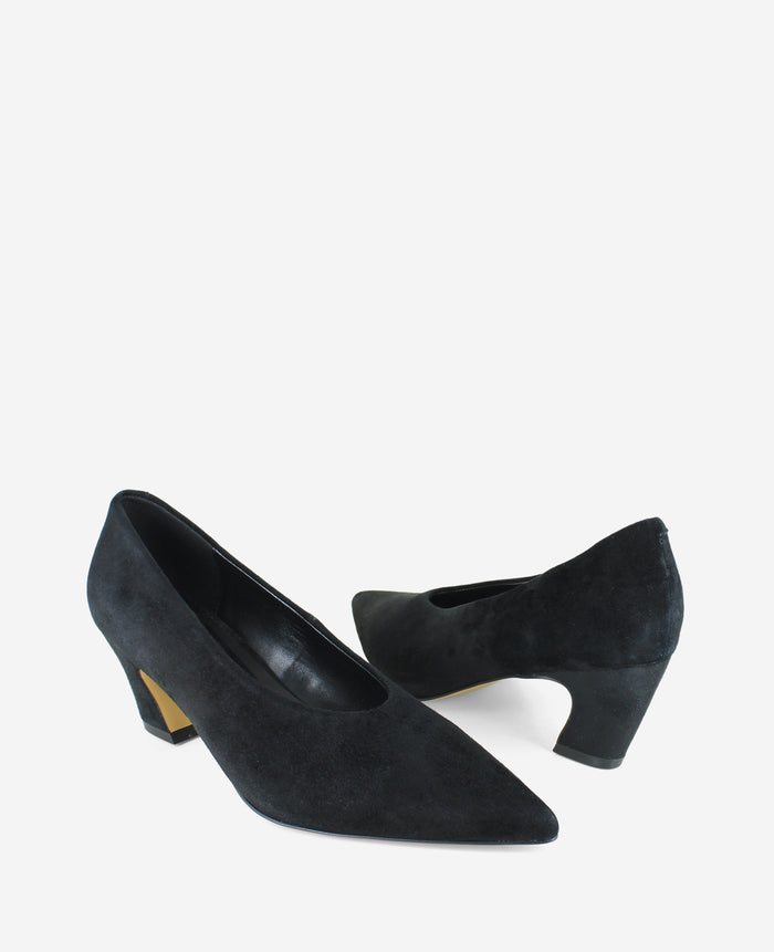 Ophelia Kid Suede Heel