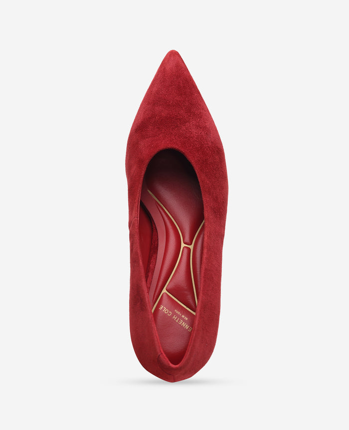 Ophelia Kid Suede Heel