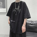 Oversize lightning bolt T-shirt