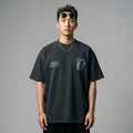 T-shirt oversize col rond imprimé homme - K-fashion décontractée - Taille M