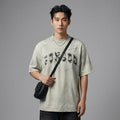 T-shirt oversize unisexe lettrage décontracté - Koreanxwear - Taille M
