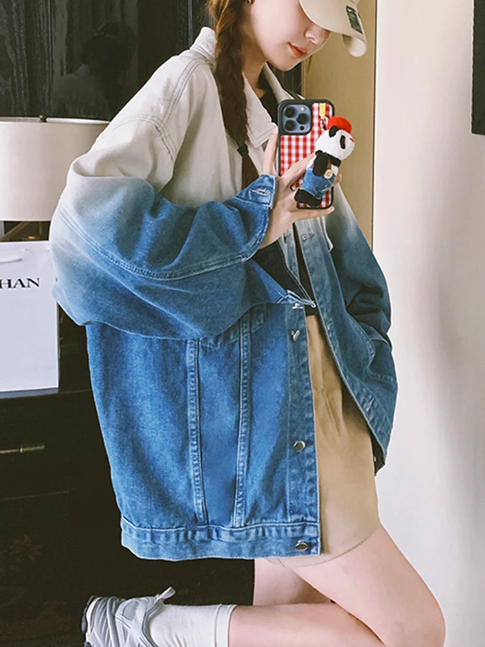 Oversize Unisex Denim Jacket