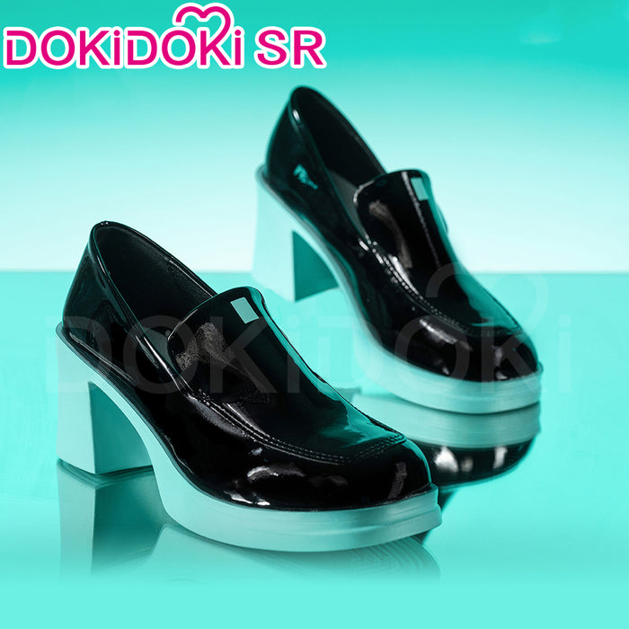【Partially Ready For Ship】DokiDoki-SR Cosplay Suit Cute Shoes Black Green High Heels