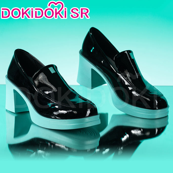 【Partially Ready For Ship】DokiDoki-SR Cosplay Suit Cute Shoes Black Green High Heels