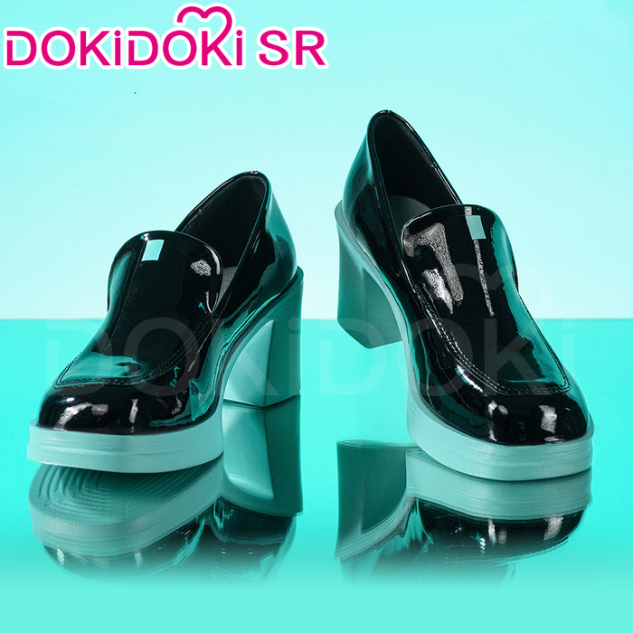 【Partially Ready For Ship】DokiDoki-SR Cosplay Suit Cute Shoes Black Green High Heels