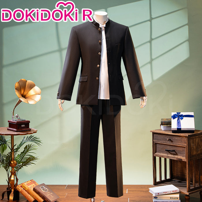 【Partially Ready For Ship】【Size S-3XL】DokiDoki-R Anime Cosplay High Uniform DK Black Uniform Male