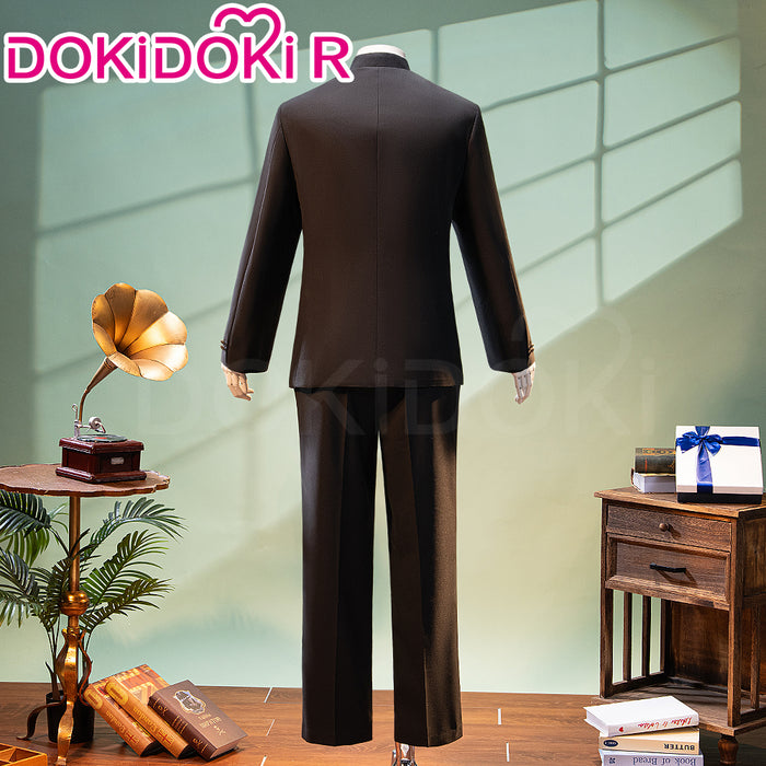 【Partially Ready For Ship】【Size S-3XL】DokiDoki-R Anime Cosplay High Uniform DK Black Uniform Male
