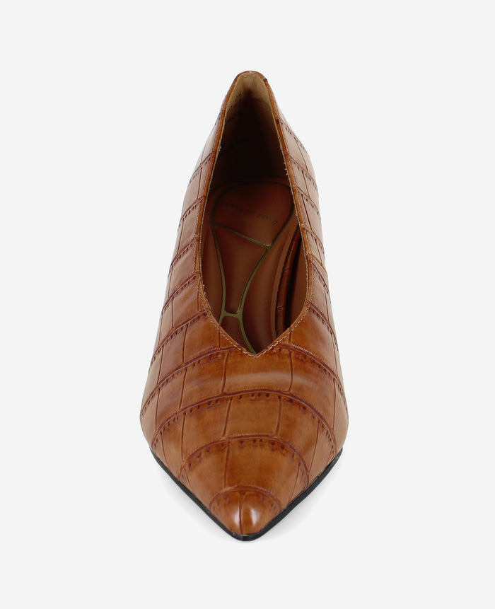 Perfect Embossed Patent Heel