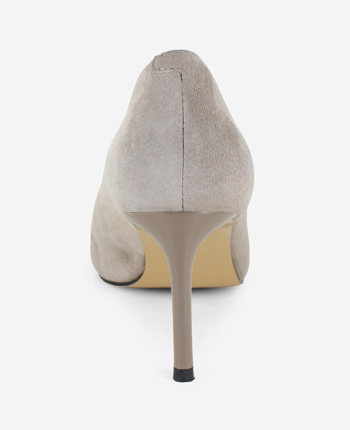 Perfecto Suede High Vamp Pump