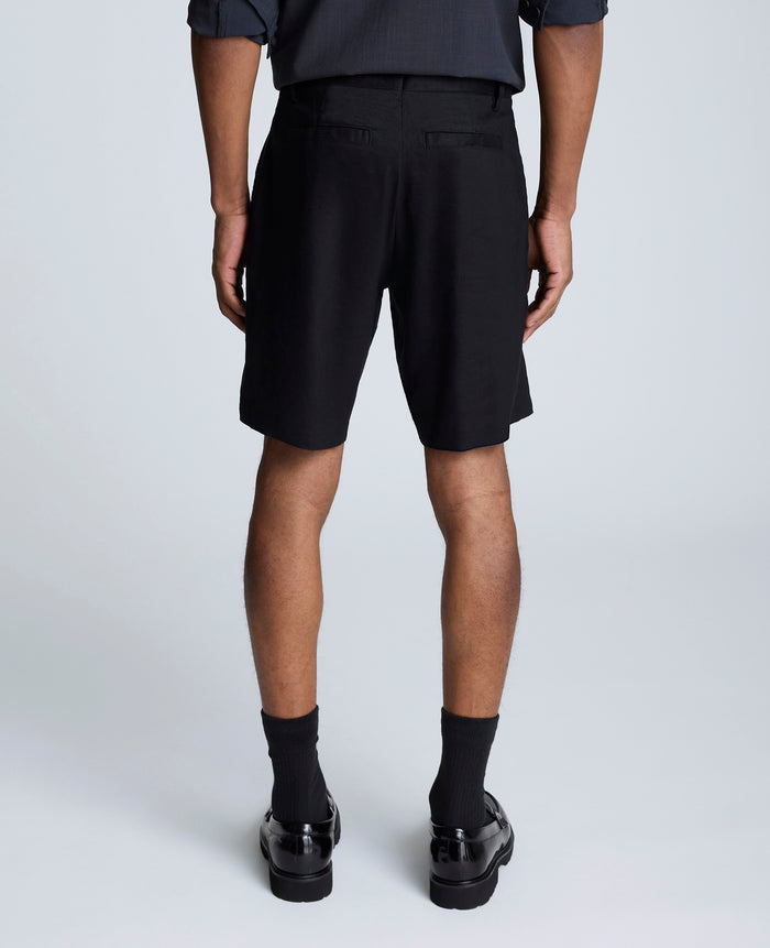 Performance Pleated Linen Short
