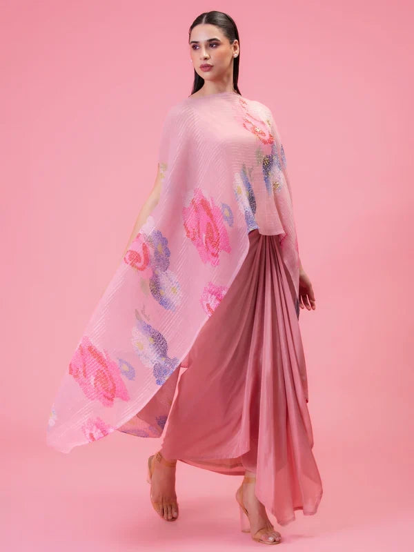 Women's kaftan and dhoti set