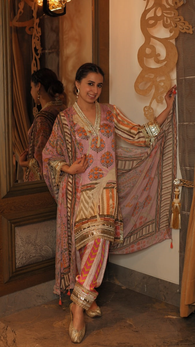 Pink kurta set Singapore