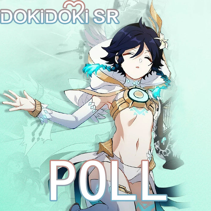 【POLL】$5 Deposit =10% OFF Coupon DokiDoki-SR Game Genshin Impact Cosplay Venti Costume Archon Skin