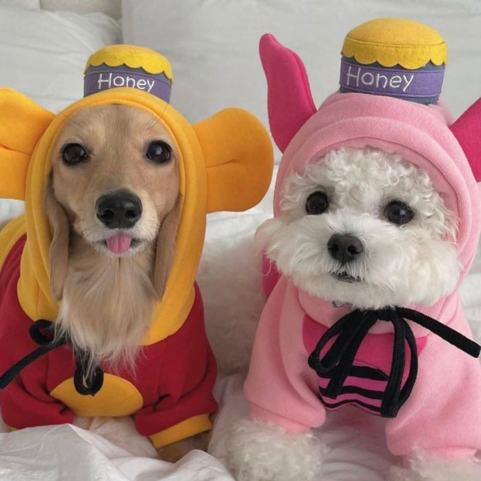 AE-SWAGPET dog apparel Pooh Dog Costume