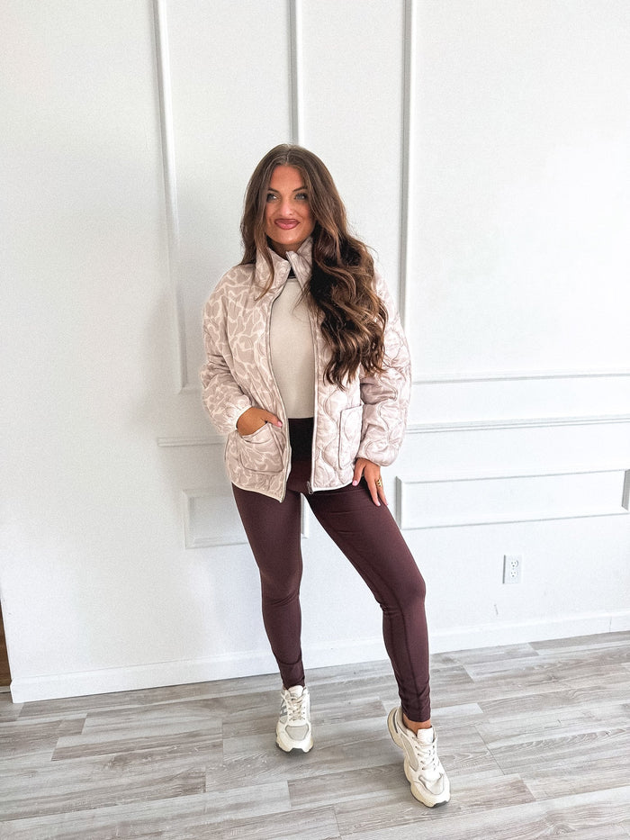PREORDER: Cozy Puff Jacket in Bare Marsh Camo // eta Oct - early Nov